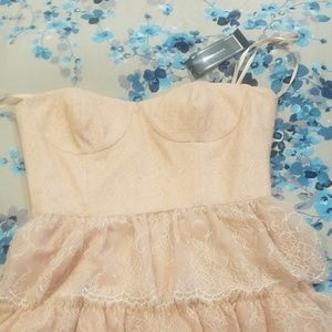 BCBG Dresses - BCBG strapless mini dress Size 12 BCBG Dresses - BCBG strapless mini dress Size 12